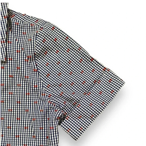 Brooks Brothers | Poplin Front-Tie Shirt Dress (8) - Picture 3 of 7